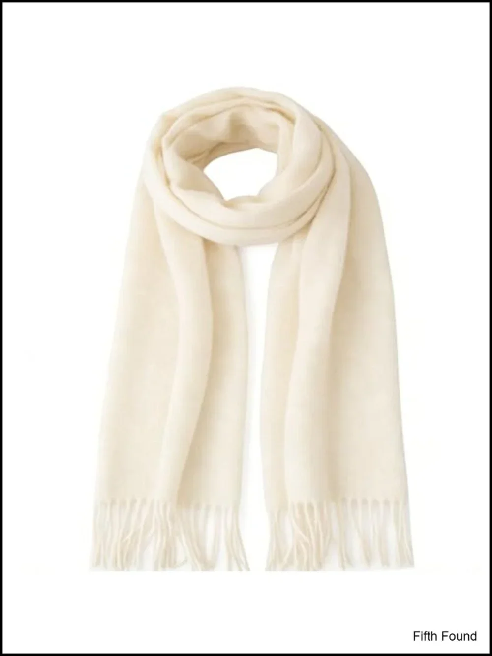 Ultra Soft Winter Scarf Shawl Wrap Warm Cold Weather Tassel 30x75 in